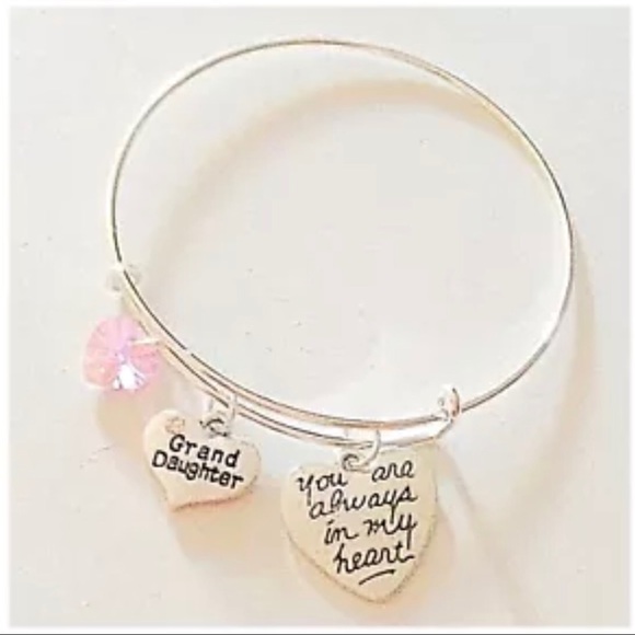 Hanalea Island Jewelry Co. Jewelry - ✨3 for $30✨Grand Daughter🎀 Silver Bangle Bracelet Hanalea Island Jewelry Co. Jewelry - ✨3 for $30✨Grand Daughter🎀 Silver Bangle Bracelet